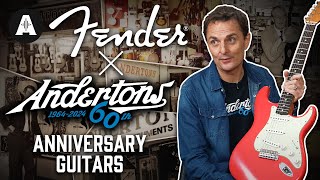 Fender Andertons 60th Anniversary Limited Edition Guitars [upl. by Suhpesoj]