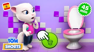 ¡Saga del inodoro Parte 1 🚽 Compilación de Cortos de Talking Tom [upl. by Retse]