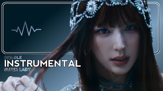 GIDLE  Super Lady INSTRUMENTAL [upl. by Mcspadden]