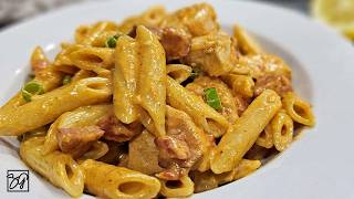 Cajun Chicken Pasta With A Creamy Sauce [upl. by Acirej380]