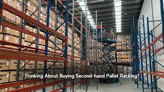 Transform Your Warehouse with Second Hand Pallet Racking  CostEffective amp EcoFriendly Solutions [upl. by Itsa]