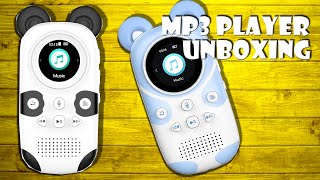 Unboxing RUIZU mp3 Player mit Bluetooth Lautsprecher und UKWRadio [upl. by Schreibe]