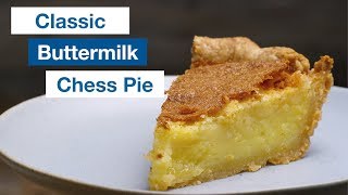 🔵 True Old South Buttermilk Chess Pie [upl. by Miran298]