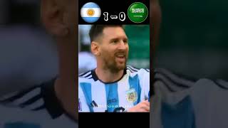 Argentina vs Saudi Arab Qatar World Cup 2022 [upl. by Aenehs710]