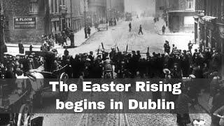 24th April 1916 The Easter Rising begins in Dublin [upl. by Audra519]