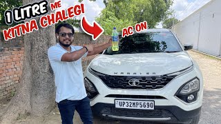 Tata Harrier vs 1 Litre Diesel  100 Real Mileage Tested 2023 [upl. by Oisacin574]