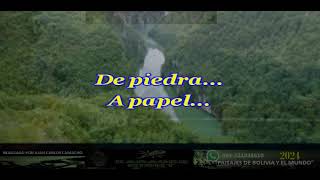 DE PIEDRA A PAPEL  CARIN LEON KARAOKE COVER [upl. by Svetlana]