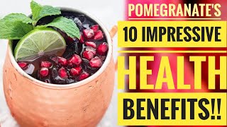 10 Impressive Health Benefits of Pomegranate Must Know Before You Eat [upl. by Ruder]