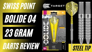 Target Bolide 04 Swiss Point Darts Review  Darts Reviews TV [upl. by Jerad]