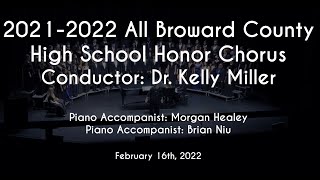 20212022 Broward All County High School Honor Chorus [upl. by Denny]