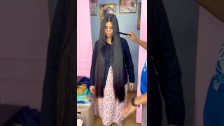 Long Haircut shortvideo haircutttuttorial hairstyle youtubeshorts haircut haircutting [upl. by Lletnuahs]