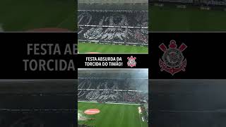 A festa surreal para CORINTHIANS X FLAMENGO Shorts [upl. by Nowad]