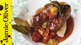 Oven Baked Sausage Ragu  Jamie Oliver [upl. by Sievert]