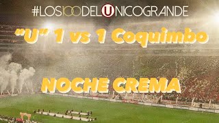 NOCHE CREMA AGRIDULCE RESUMEN Y GOLES UNIVERSITARIO 1 vs 1 COQUIMBO UNIDO [upl. by Assirralc]