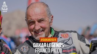 Dakar Legends  Franco Picco  The first Dakar Dakar2024 [upl. by Aran513]