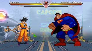 GOKU vs OVERDOSE SUPERMAN  The Most Insane fight of the Century‼️ [upl. by Lledner]