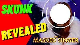 Skunk Revealed To Be RampB LEGEND  Masked Singer [upl. by Ennazus]