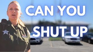 Angry Cop Tells Citizen To SHUT UP Then This Happens [upl. by Notnirt]