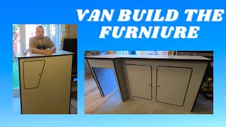 Building A Van Kitchen amp Locker diycamper vanbuild podsnlockers [upl. by Finnigan5]