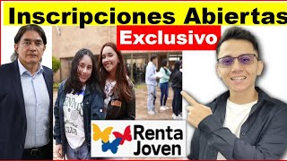 Prosperidad Social abre inscripciones a Renta Joven 2024 [upl. by Ayita847]