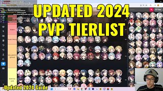 Epic Seven  2024 Updated PVP Tierlist RTA Focused Discussion [upl. by Nywroc]