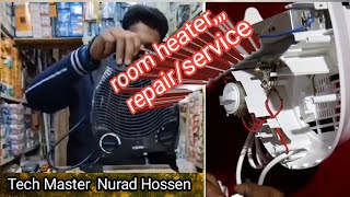 how to repair room heater Room Heater Repair  Solve Heating Problem  Fan Heater [upl. by Notsud]