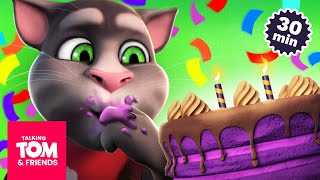 Tom the Leader 🏢🗝👔 ThreePart Talking Tom amp Friends Compilation [upl. by Pryce]