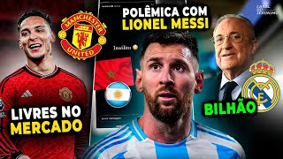 🚨 STORY POLÊMICO do MESSI UNITED DISPENSA GERAL REAL MADRID tem NOVO RECORDE e [upl. by Connelly]