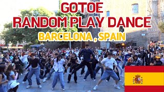 GOTOEs KPOP RANDOM PLAY DANCE in BARCELONASPAIN [upl. by Saenihp]