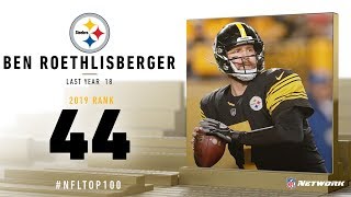 44 Ben Roethlisberger QB Steelers  Top 100 Players of 2019  NFL [upl. by Ardelle97]