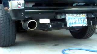 ISUZU RODEO EXHAUST [upl. by Rehpotsyrhc]