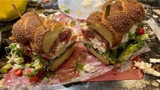 The ULTIMATE Cold Italian Sandwich Expensive Inspired from Street Food in Italy  Sicily [upl. by Hervey178]