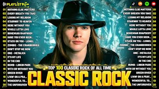 Classic Rock Songs 70s 80s 90s Full Album  Guns N Roses Eagles Queen Nirvana ACDC U2 [upl. by Ennaxor473]