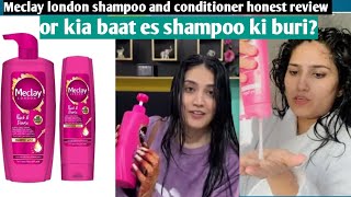 Meclay london shampoo and conditioner honest review  iqra kanwal meclay review [upl. by Novi]