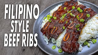 Filipino Style Beef Ribs May Be The Best Ribs [upl. by Ileray894]