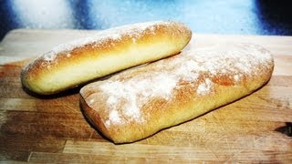 REZEPT CIABATTA BAGUETTE  schnell amp einfach selber machen [upl. by Eldrida]