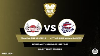 WNBL1 Team Solent Kestrels v City of Birmingham Rockets  091223 [upl. by Cassiani]