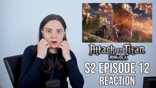 Attack on Titan 2x12 Reaction quotScreamquot [upl. by Mcgrody]