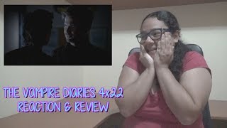 The Vampire Diaries 4x22 REACTION amp REVIEW quotThe Walking Deadquot S04E22  JuliDG [upl. by Aenat75]