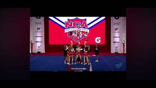 Ursuline academy cheer 1st place prelims at NCA High school nationals [upl. by Ssac738]