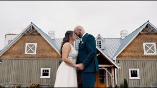 Danny and Amanda Wedding Highlight  Creek’s Edge Winery Lovettsville VA  Wedding Videography [upl. by Meakem163]