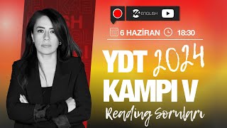 2024 YDT Kampı V Reading Soruları 🚨 [upl. by Harpp]