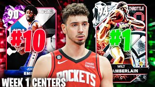 RANKING THE TOP 10 BEST CENTERS IN WEEK 1 OF NBA 2K25 MyTEAM [upl. by Shermie]