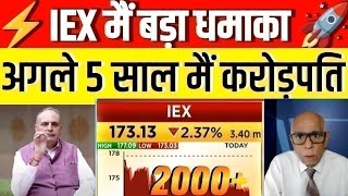 iex share latest news  iex share target  indian energy exchange share analysis iex share price nse [upl. by Yesnek]