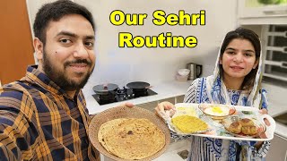 Our Sehri Routine Together After Shadi ❤️ [upl. by Moshell]