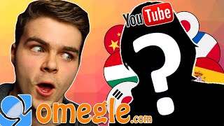 So I met a FAMOUS POLYGLOT YOUTUBER on Omegle and this is what happened [upl. by Asenad]