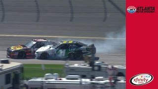 Ty Dillon gets sideways collects Koch [upl. by Nnylarak910]