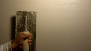 How to Smooth Out Uneven Plaster With a Skim Coat [upl. by Aenet]