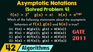 Asymptotic Notations Solved Problem 4 [upl. by Mercedes920]