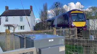 Swineshead level crossing 010424 [upl. by Annaerda840]